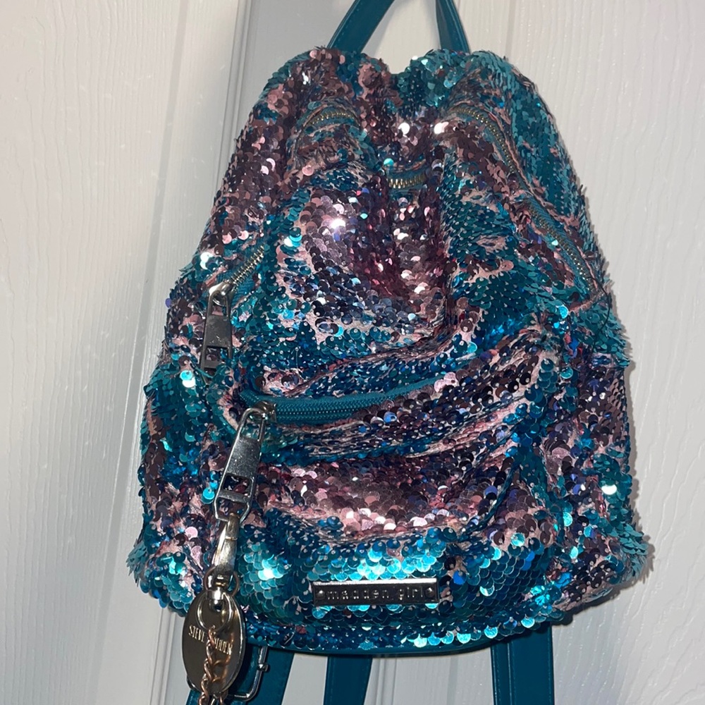 Steve Madden mini backpack sequins madden girl